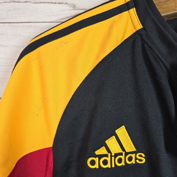 Vintage Adidas NFL Kansas City Chiefs Y2K Short Sleeve Button Top Sz M Rare 2006 - Picture 4 of 13